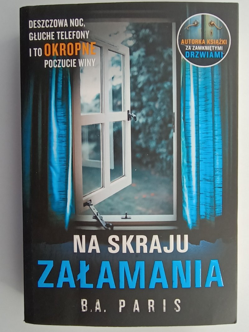 NA SKRAJU ZAŁAMANIA - B. A. Paris
