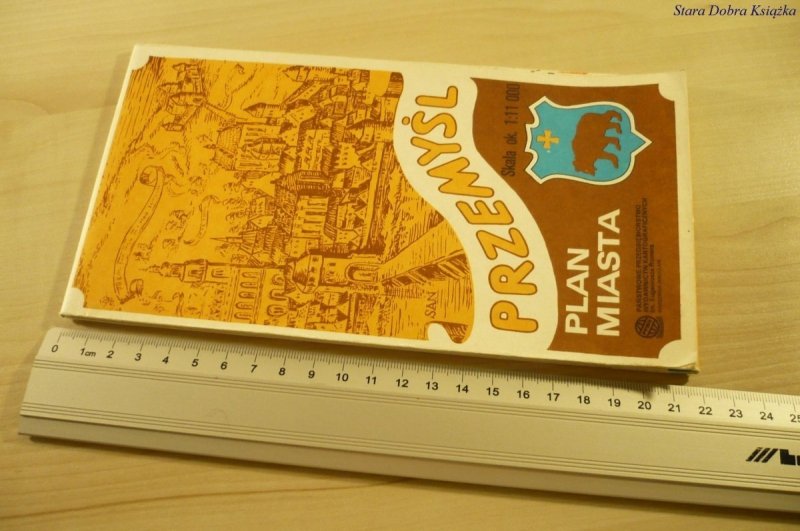 PRZEMYŚL. PLAN MIASTA (1988)
