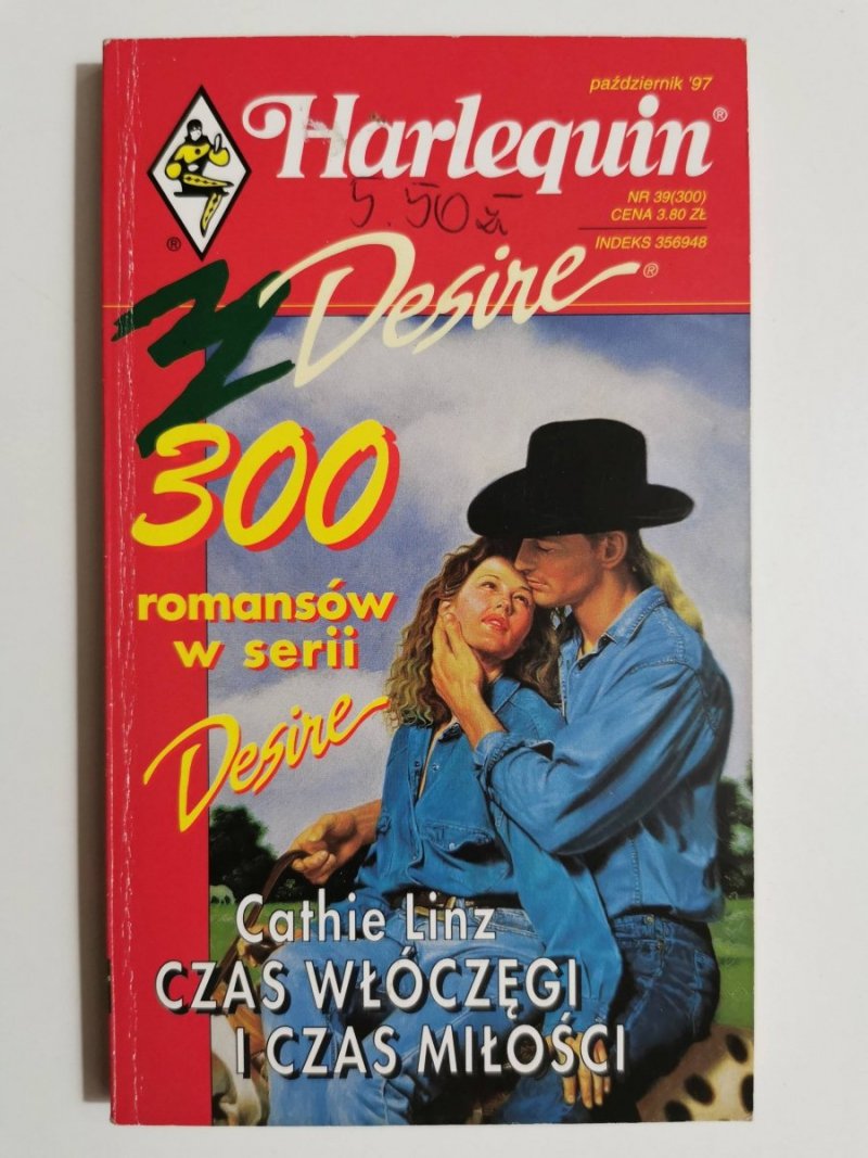 CZAS WŁÓCZĘGI I CZAS MIŁOŚCI - Cathie Linz 1997