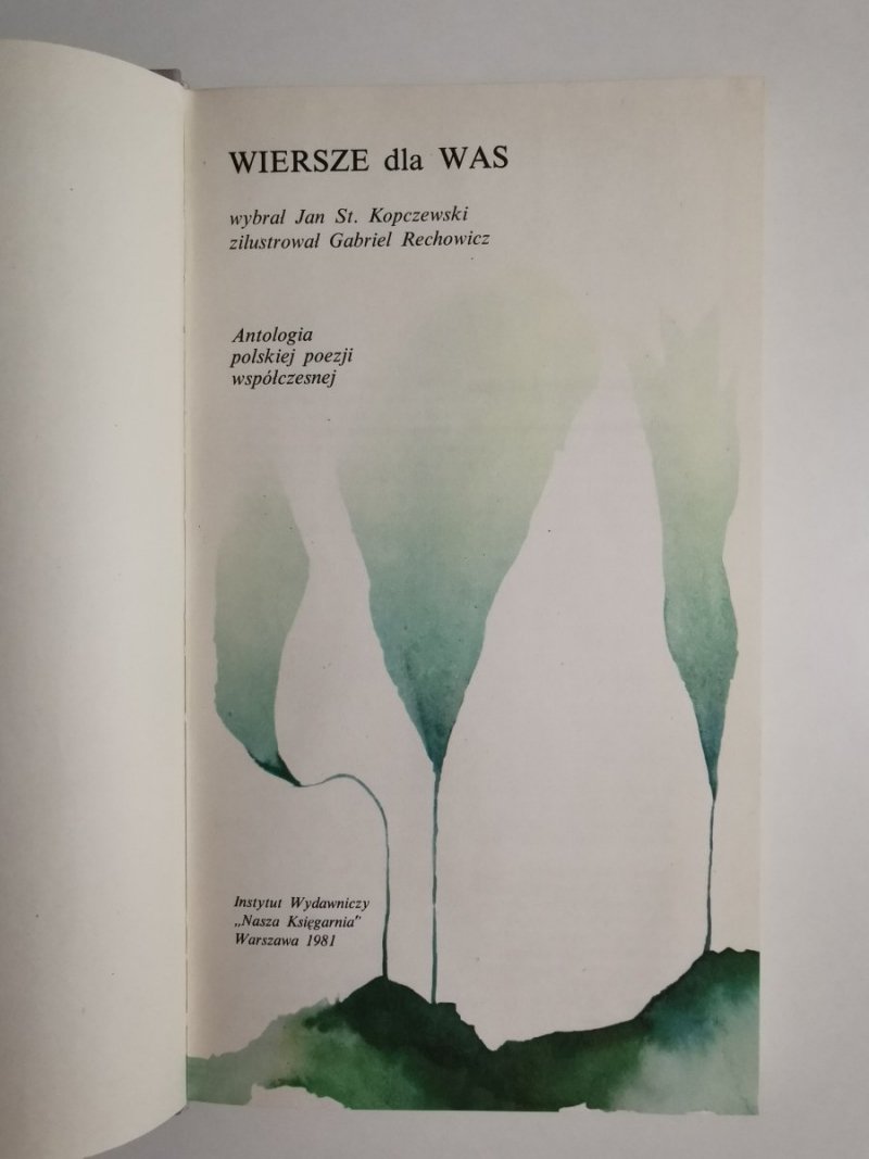 WIERSZE DLA WAS - Jan St. Kopczewski 1981