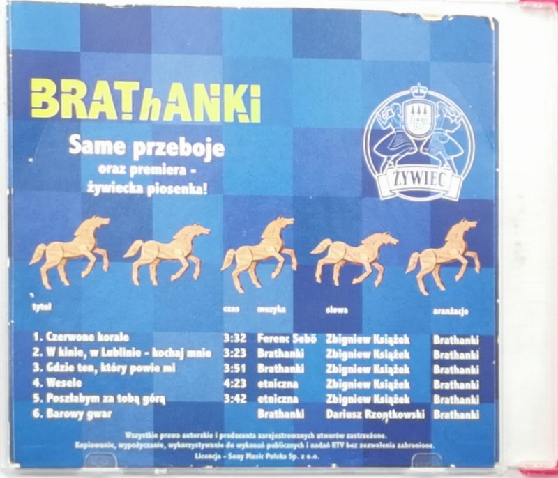 CD. SAME PRZEBOJE BRATHANKI