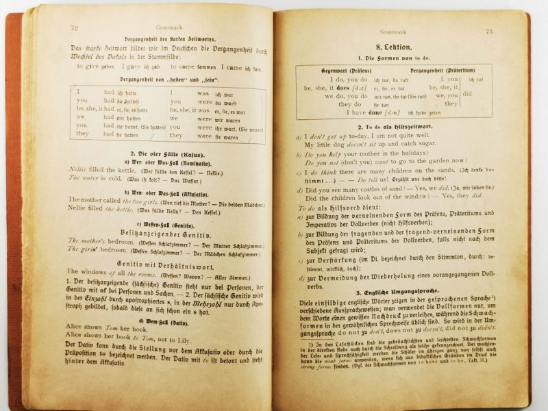 LEARNING ENGLISH AUSGABE A/1 1930r.