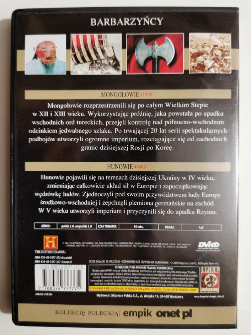 DVD. BARBARZYŃCY 433-1241