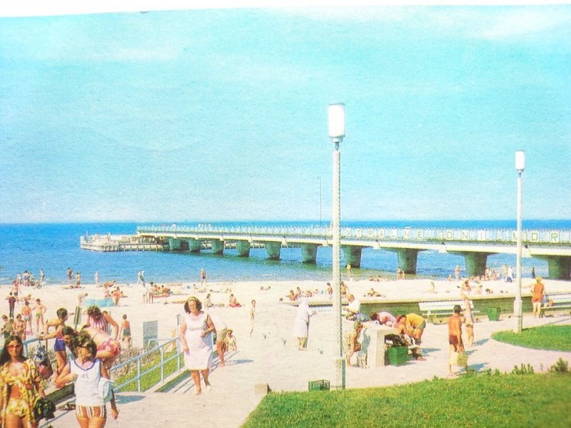 KOŁOBRZEG. PLAŻA WI MOLO FOT. K. JABŁOŃSKI