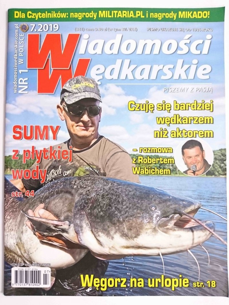 WIADOMOŚCI WĘDKARSKIE 7.2019