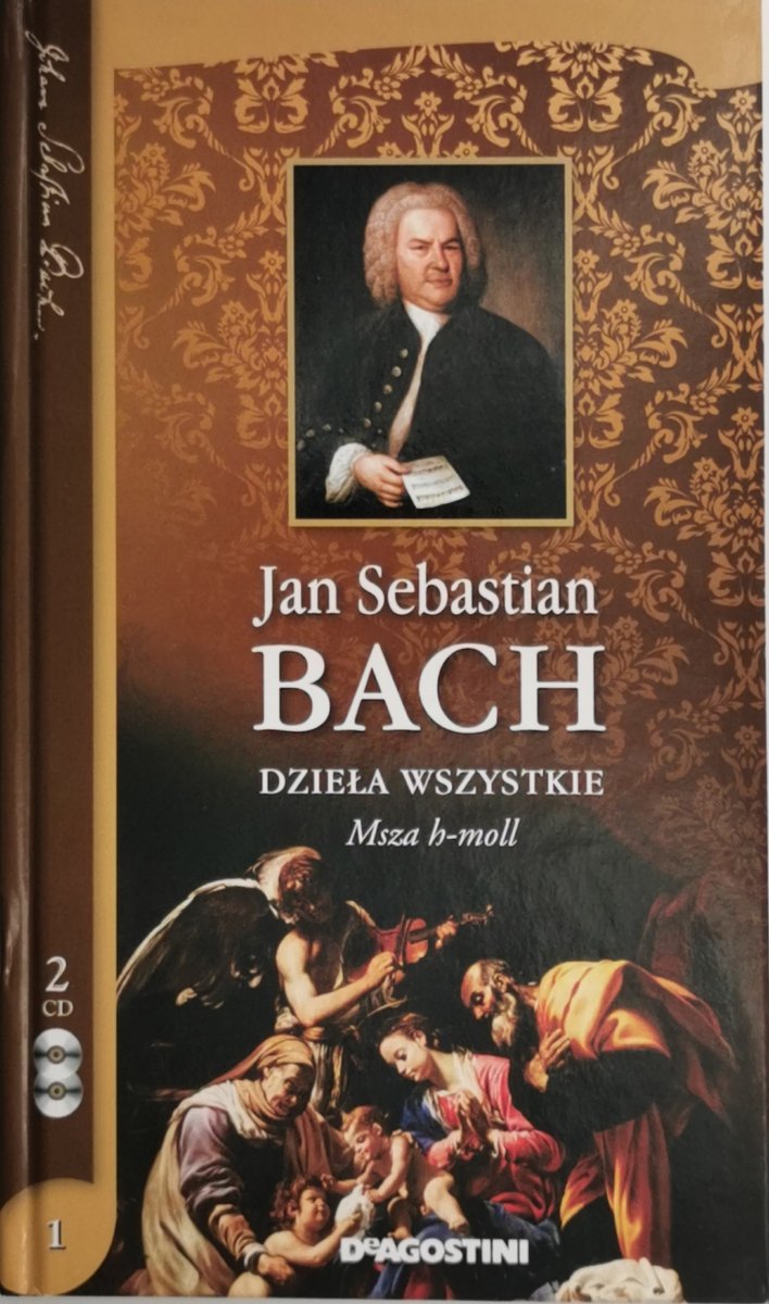 CD. JAN SEBASTIAN BACH WSZYSTKIE DZIEŁA CZ 1