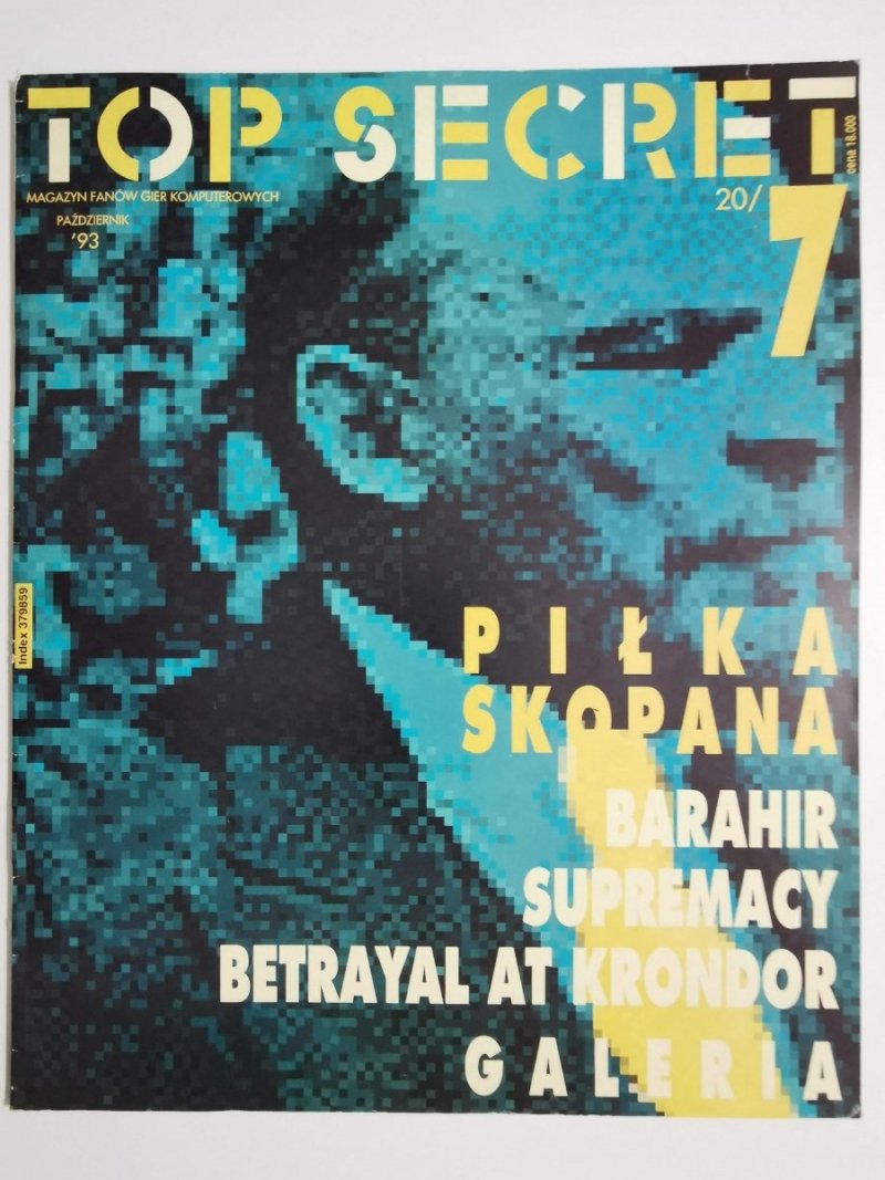 TOP SECRET NR 20/7 PAŹDZIERNIK '93