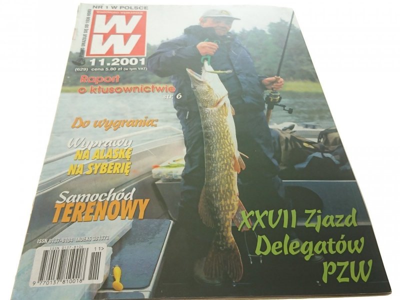 WIADOMOŚCI WĘDKARSKIE 11/01 - ZIMNY SZCZUPAK