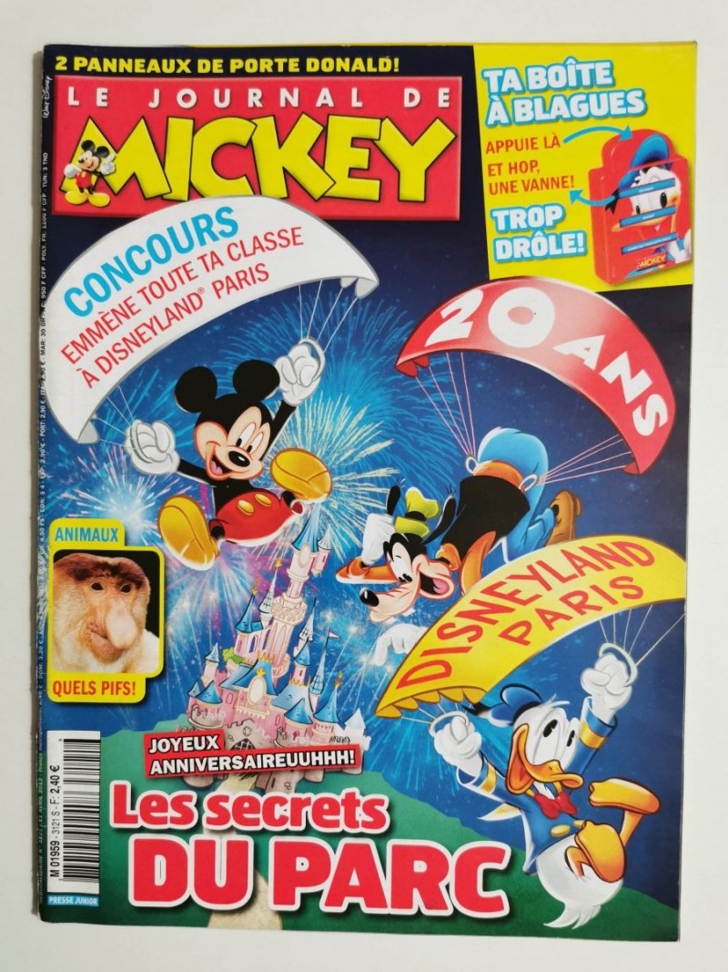 LE JOURNAL DE MICKEY 11 AVRIL 2012