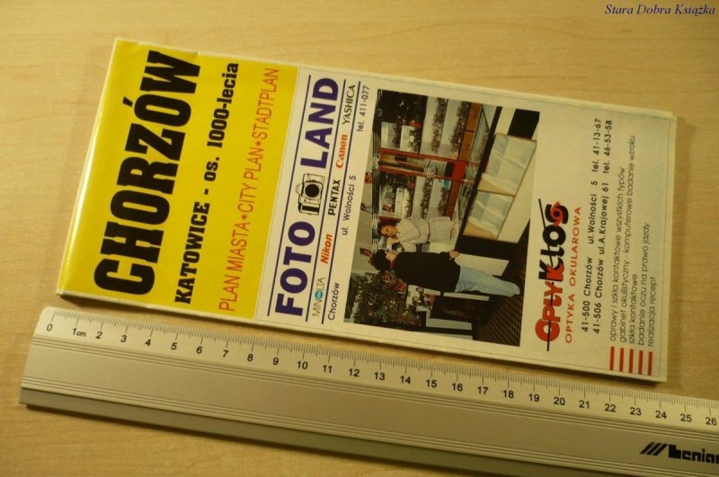CHORZÓW. PLAN MIASTA (1993)