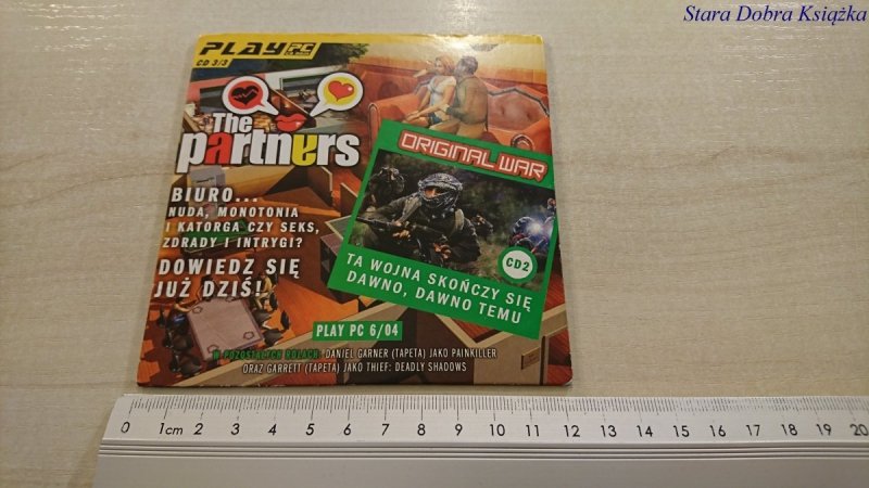 PLAY PC CD 3/3 THE PARTNERS; ORIGINAL WAR
