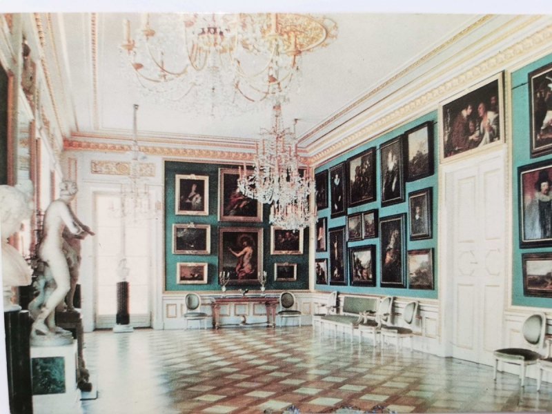 WARSZAWA. PAŁAC W ŁAZIENKACH. GALERIA OBRAZÓW FOT. BILIŃSKI