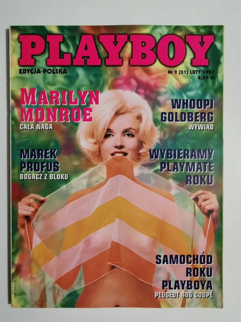 PLAYBOY NR 2 (51) LUTY 1997 MARYLIN MONROE 