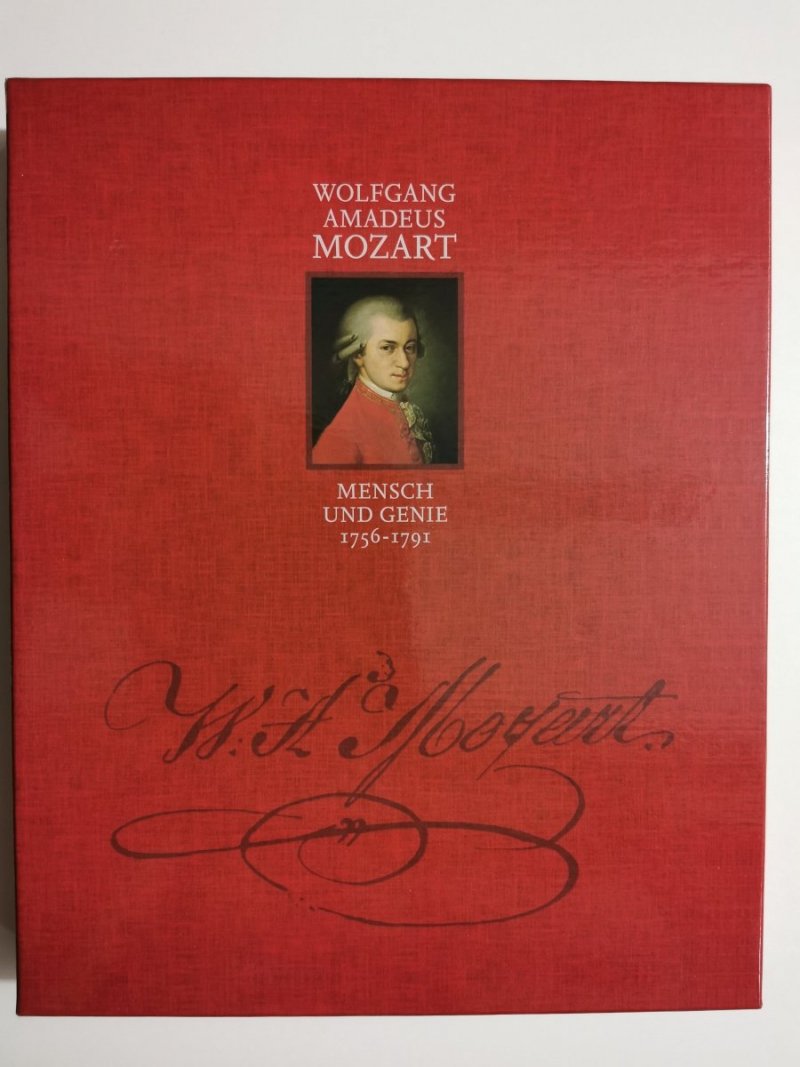 WOLFGANG AMADEUS MOZART MENSCH UND GENIE 1756-1791 