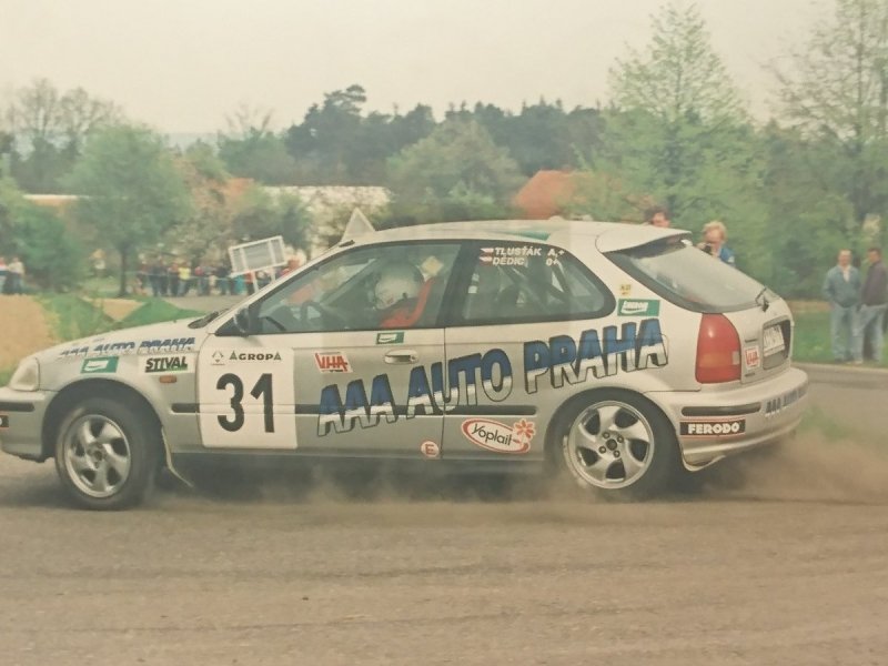 RAJD WRC 2005 ZDJĘCIE NUMER #042 HONDA CIVIC