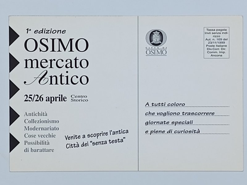 OSIMO MERCATO ANTICO