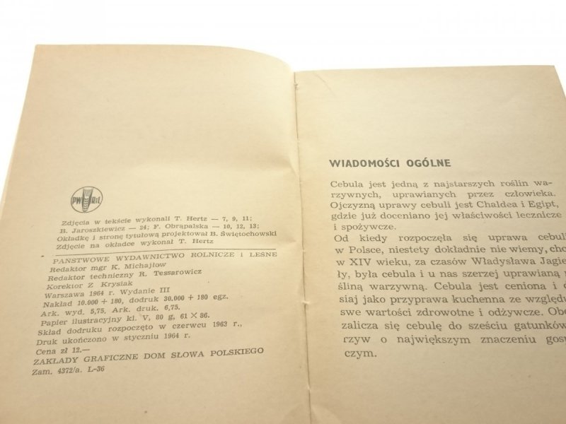 CEBULA - Emil Chroboczek 1964
