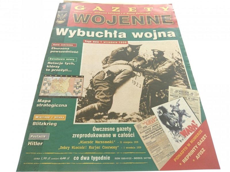 GAZETY WOJENNE NUMER 1 1998