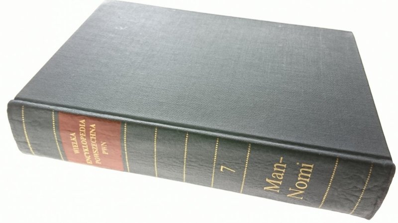 WIELKA ENCYKLOPEDIA POWSZECHNA PWN 7 MAN-NOMI