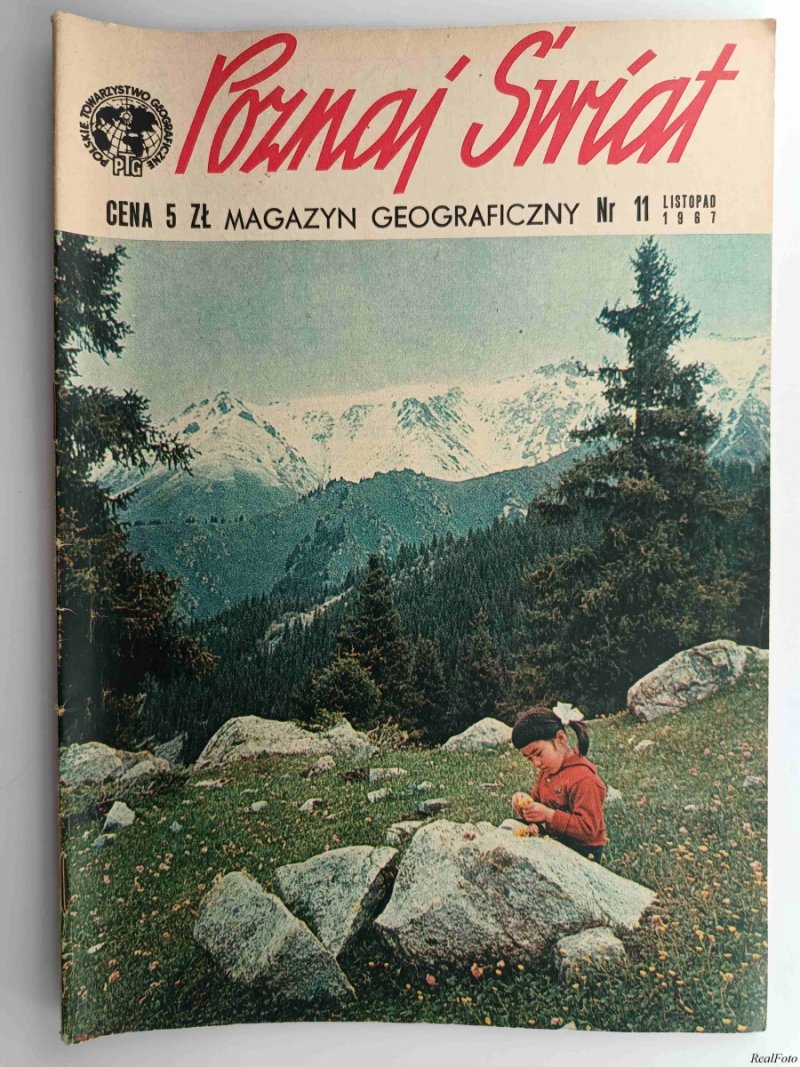 POZNAJ ŚWIAT NR 11 LISTOPAD 1967 (180)