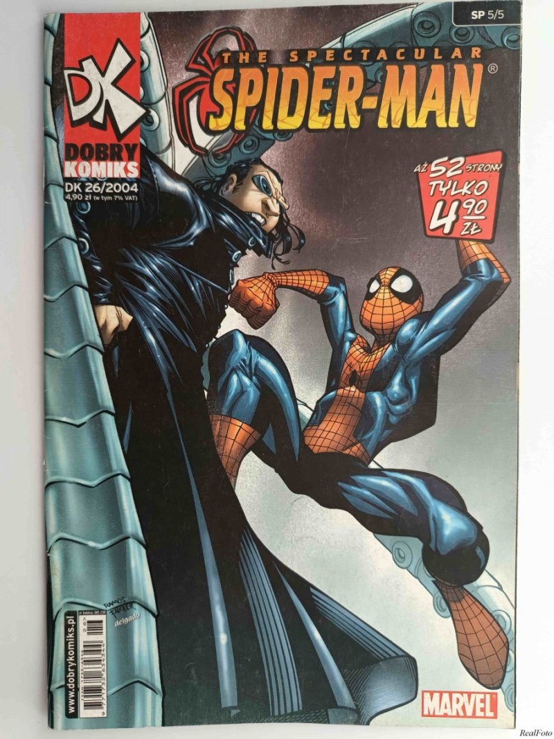 DK DOBRY KOMIKS NR 26/2004. THE SPECTACULAR SPIDER-MAN