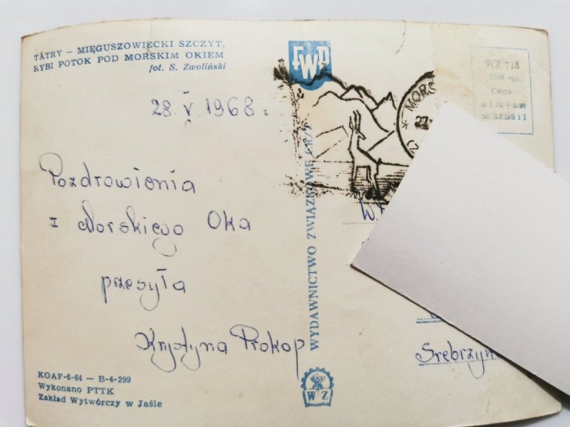 TATRY – MIĘGUSZOWIECKI SZCZYT. RYBI POTOK POD MORSKIM OKIEM FOT. ZWOLIŃSKI