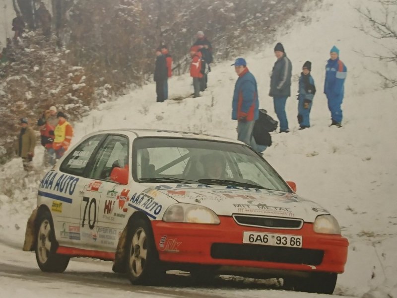 RAJD WRC 2005 ZDJĘCIE NUMER #253 HONDA CIVIC