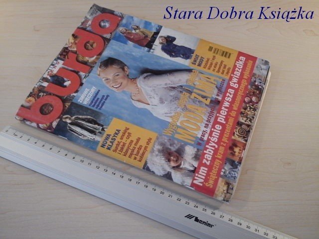BURDA 11/98 WYGODNA, CIEPŁA I PIĘKNA MODA ZIMĄ