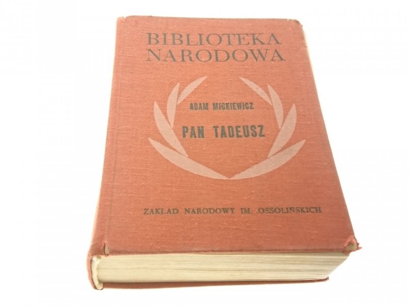 PAN TADEUSZ - Adam Mickiewicz 1967