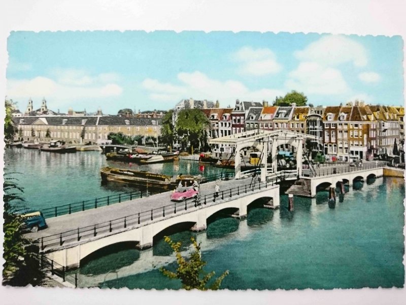 AMSTERDAM. MEAGRE BRIDGE ACROSS THE AMSTEL