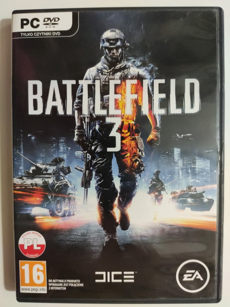 DVD. BATTLEFIELD 3 