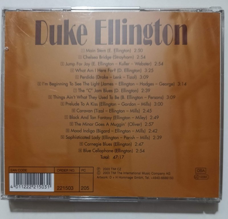 CD. THE BEST OF DUKE ELLINGTON