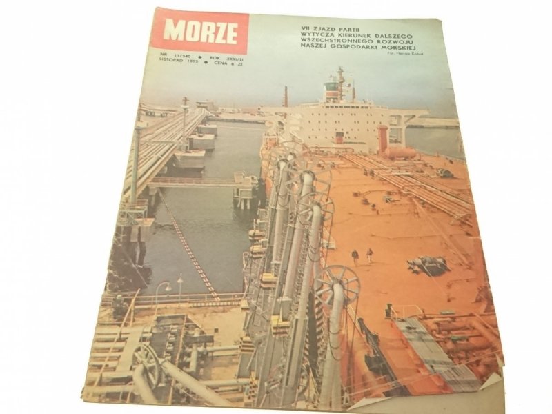 MORZE NR 11/540 ROK XXXI/LI LISTOPAD 1975