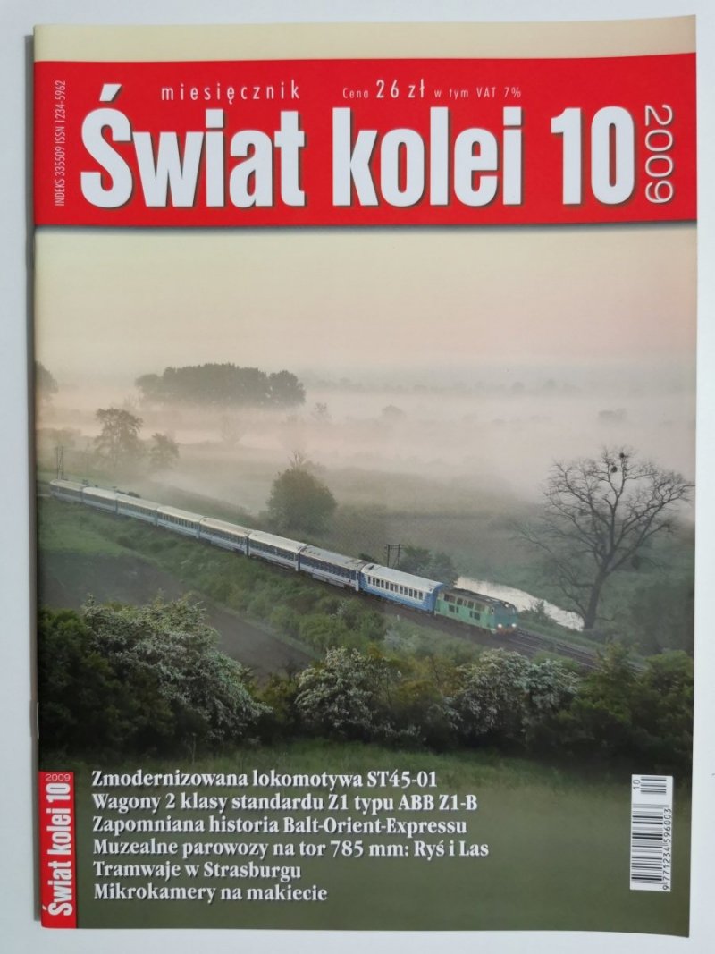 Miesięcznik. Świat kolei 10/2009