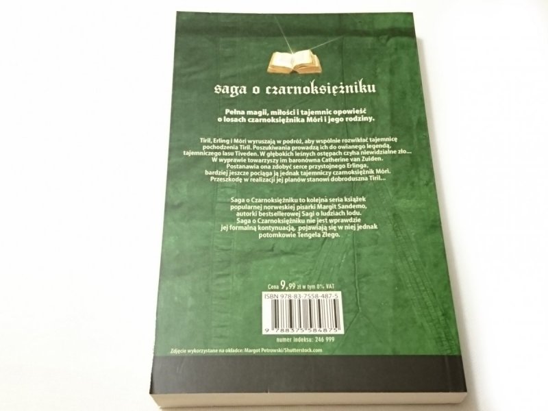 SAGA O CZARNOKSIĘŻNIKU TOM 3 ZAKLĘTY LAS