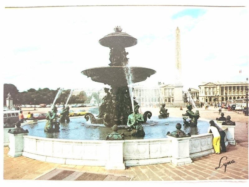 PARIS. THE PLACE OF THE CONCORDE