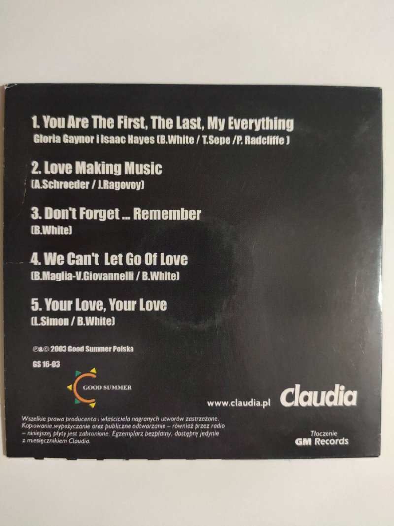 CD. GŁOS, KTÓRY ROZPALA ZMYSŁY. BARRY WHITE