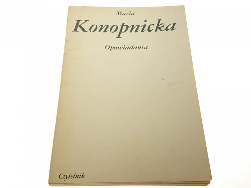 OPOWIADANIA - Maria Konopnicka (1984)