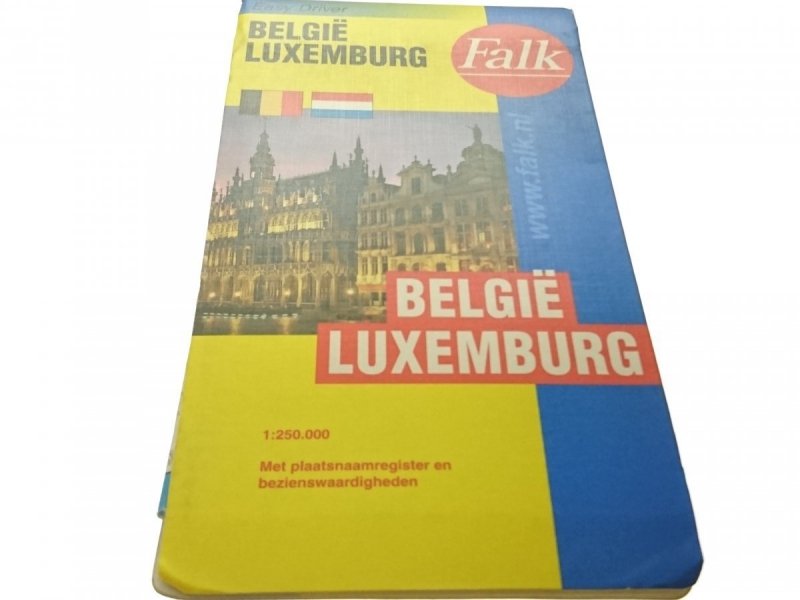 BELGIE LUXEMBURG. EASY DRIVE 1: 250 000 2002
