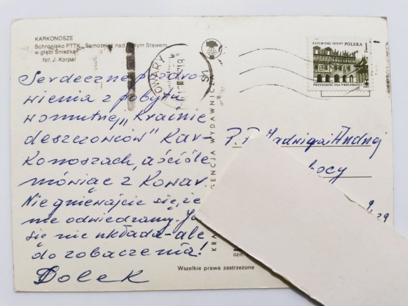 KARKONOSZE. SCHRONISKO PTTK SAMOTNIA NAD MAŁYM STAWEM FOT. KORPAL