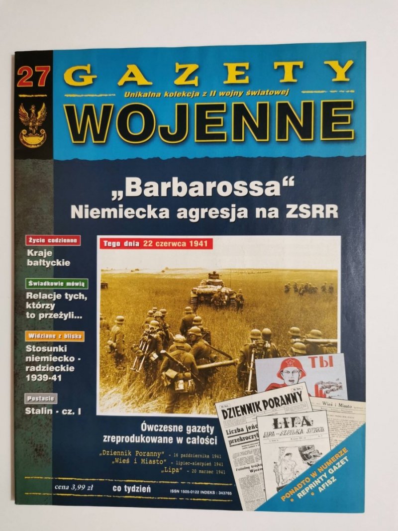 GAZETY WOJENNE NR 27