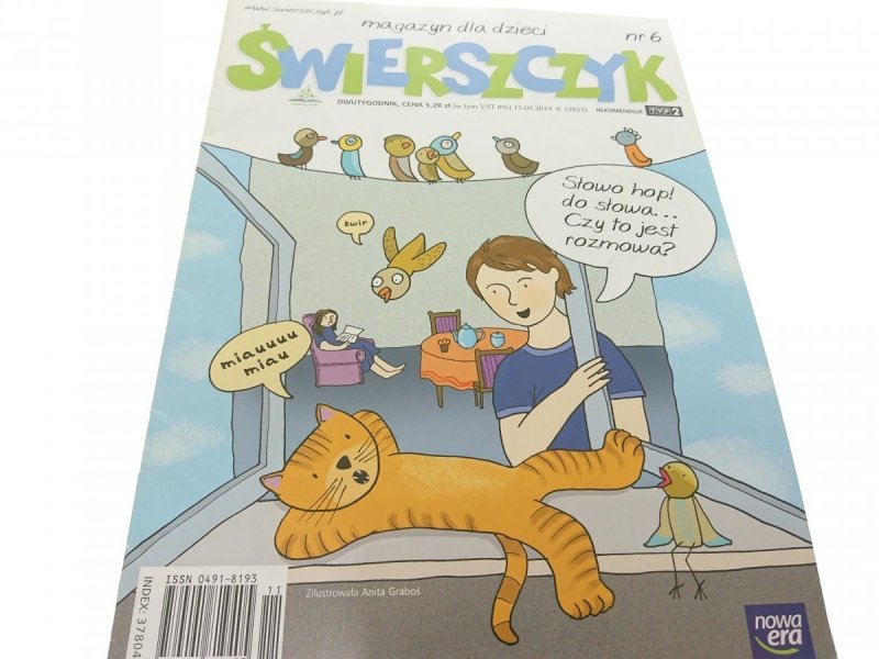 MAGAZYN DLA DZIECI ŚWIERSZCZYK NR 6 15.03.2014