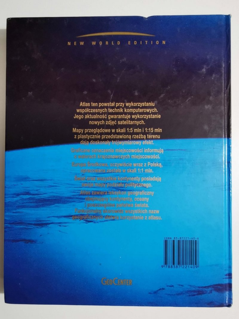 PRZEGLĄDOWY ATLAS ŚWIATA 1998