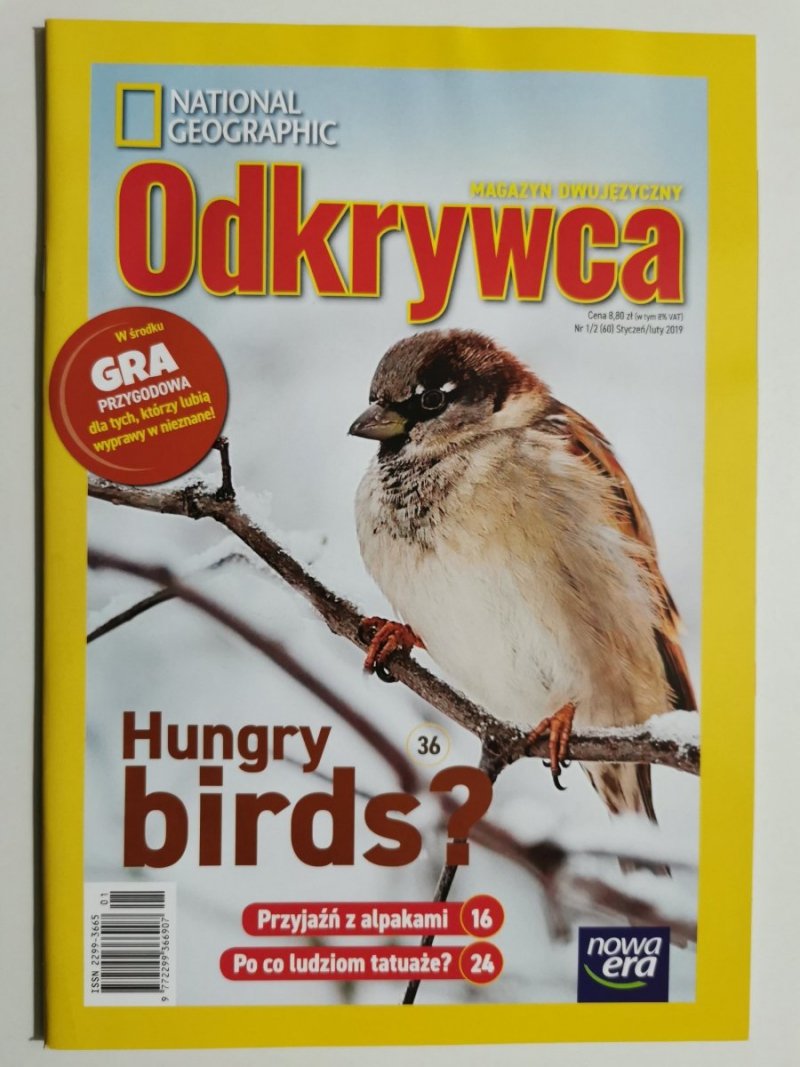 ODKRYWCA MAGAZYN DWUJĘZYCZNY W ŚRODKU GRA – Nr. 1-2.2019