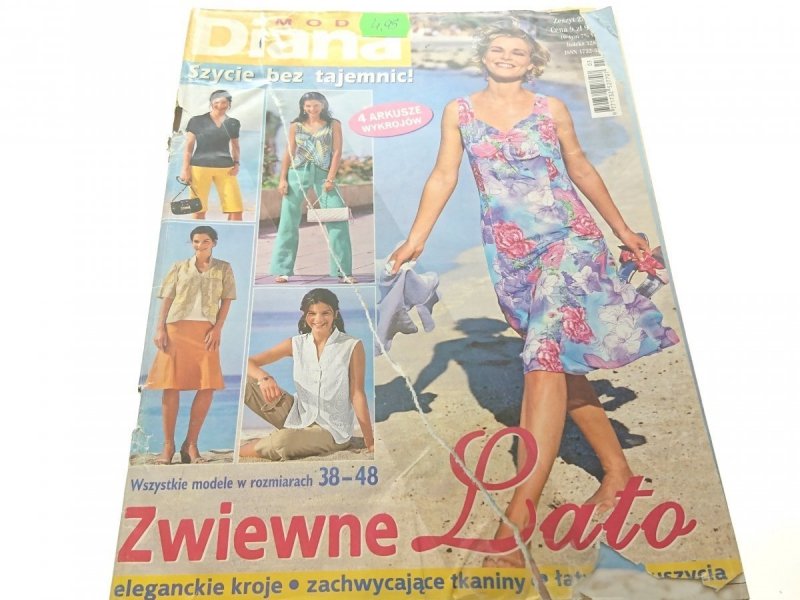 DIANA MODA. SZYCIE BEZ TAJEMNIC! ZESZYT 2