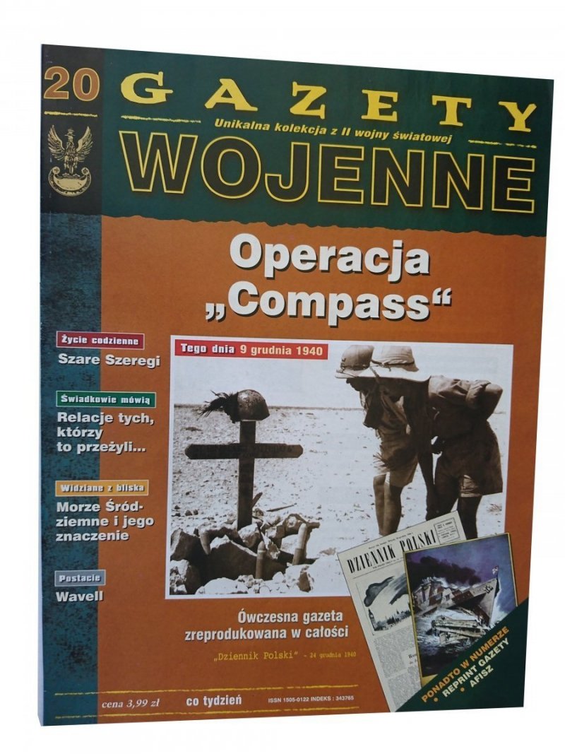 GAZETY WOJENNE 20 OPERACJA 'COMPASS'