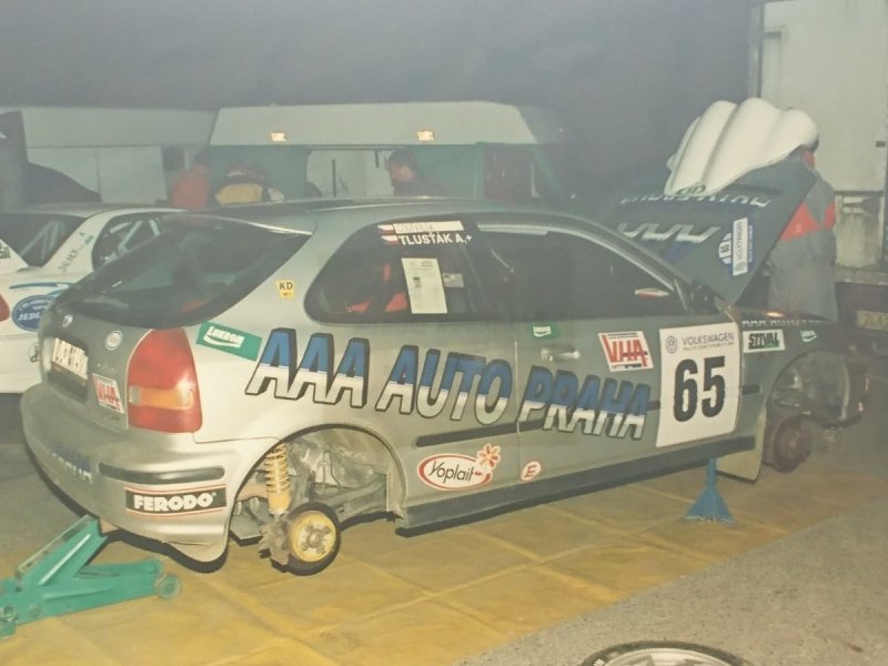 RAJD WRC 2005 ZDJĘCIE NUMER #046 HONDA CIVIC