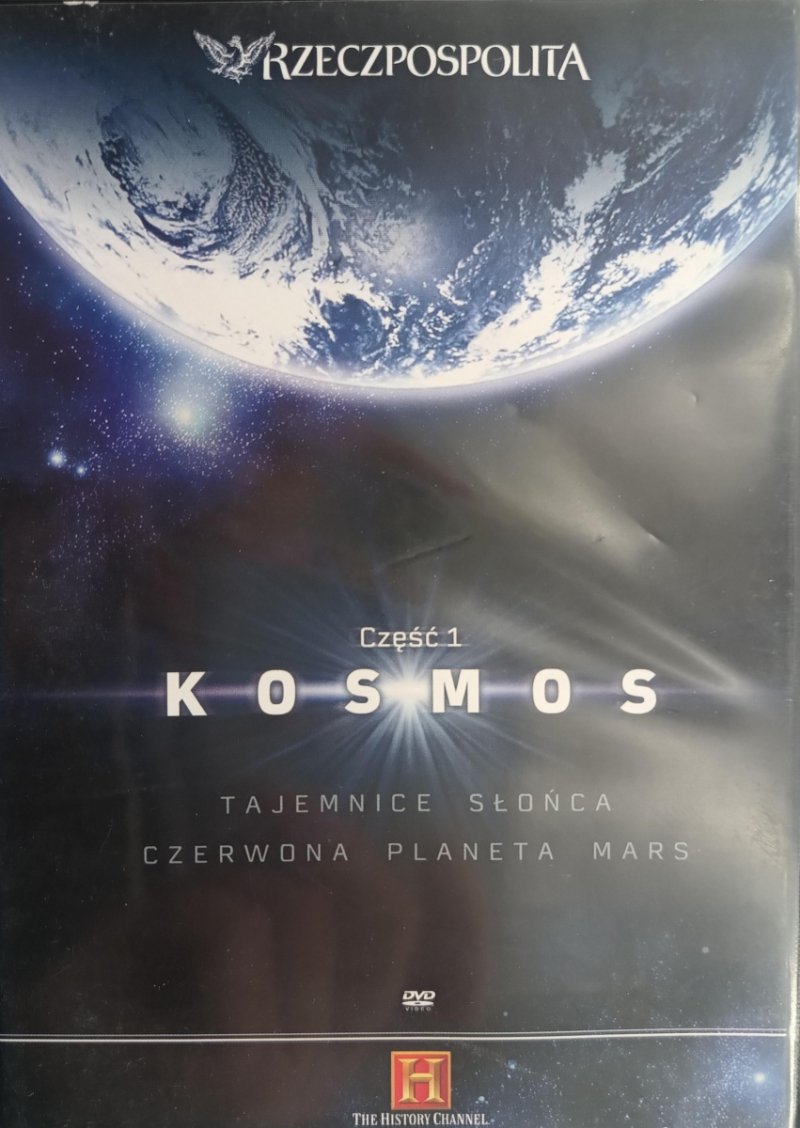 DVD. KOSMOS. CZĘŚĆ 1. TAJEMNICE SŁOŃCA. CZERWONA PLANETA MARS