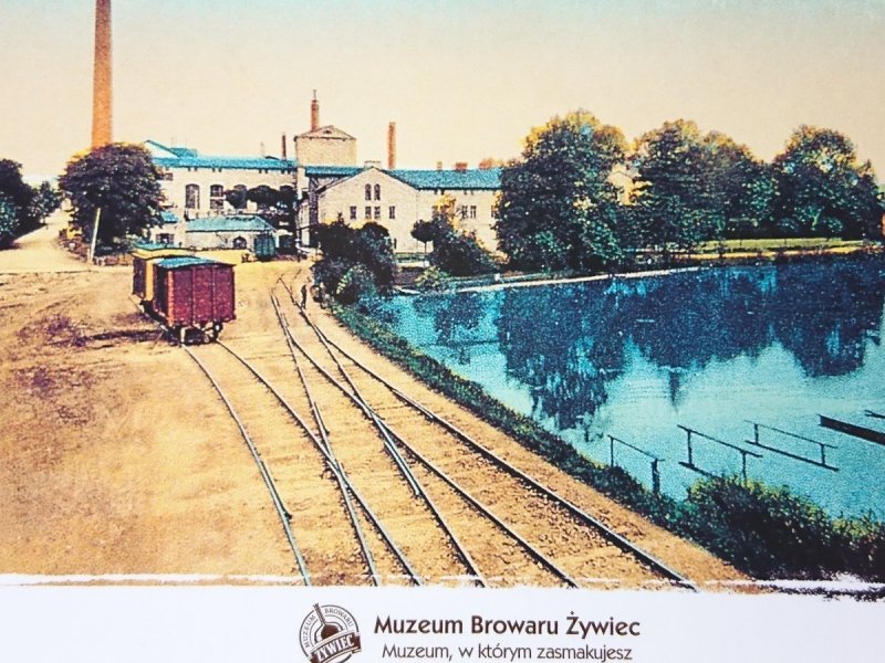 MUZEUM BROWARU ŻYWIEC. POCZTÓWKA Z PANORAMĄ