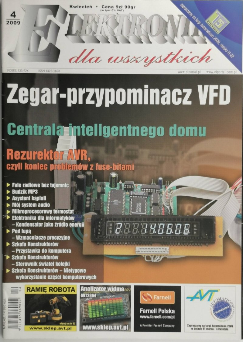 ELEKTRONIKA DA WSZYSTKICH 4/2009
